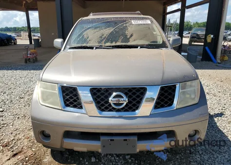 2007 Nissan Pathfinder Le из США, поврежденный, VIN 5N1AR18U67C624090